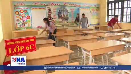 Trường học vùng cao Điện Biên sẵn sàng đón năm học mới