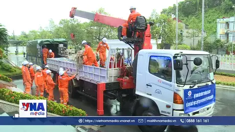 Điện lực Lào Cai chi viện lực lượng cho điện lực Nghệ An