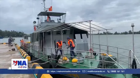 Ứng phó với áp thấp nhiệt đới trên biển Đông