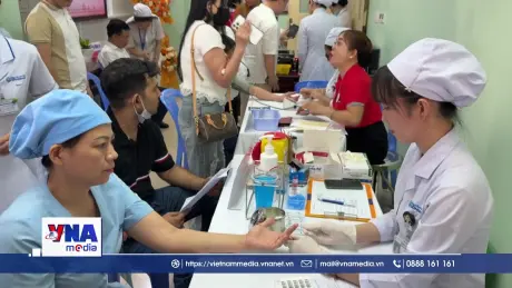 Lan toả yêu thương từ điểm hiến máu cố định đầu tiên của cả nước
