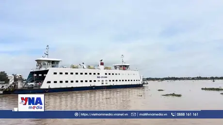 An Giang huy động 34 phà phục vụ người dân dịp Quốc khánh