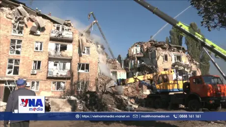 Nga và Ukraine tiếp tục không kích lẫn nhau