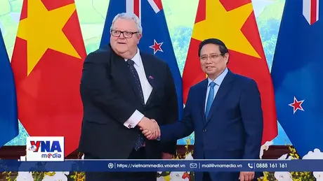 Thủ tướng Phạm Minh Chính tiếp Chủ tịch Quốc hội New Zealand