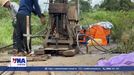 Khoan địa chất khắc phục sạt lở đường tránh phía Nam Bảo Lộc