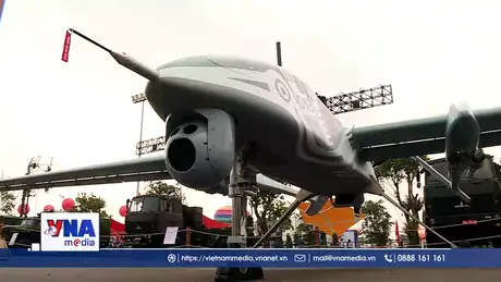 Sức mạnh UAV thế hệ mới của Viettel  “gây bão” tại triển lãm A80