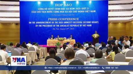 Công bố Quyết định của Chủ tịch nước đặc xá cho hơn 13.900 người