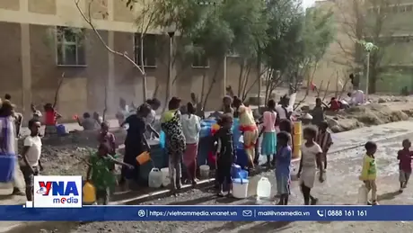 Nguy cơ cạn lương thực cho trẻ suy dinh dưỡng ở châu Phi