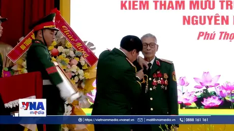 Phong tặng Thiếu tướng Nguyễn Đức Huy danh hiệu AHLLVT