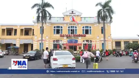 Đường sắt Hải Phòng phục vụ nhân dân dịp Quốc khánh