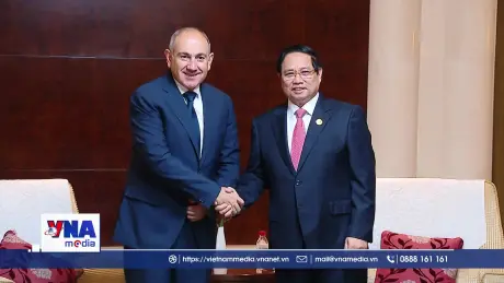 Thủ tướng Phạm Minh Chính hội kiến Thủ tướng Armenia