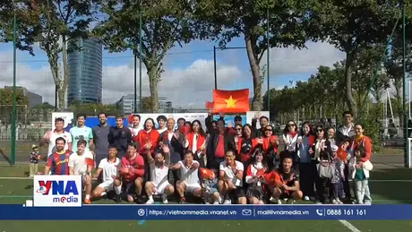 Sôi động Giải bóng đá thanh niên sinh viên Việt Nam tại Pháp