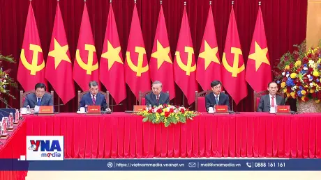 Tổng Bí thư Tô Lâm tiếp Trưởng đoàn chính đảng các nước
