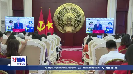 Niềm tự hào dân tộc lan tỏa nơi đất khách