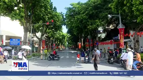 Giao thông nội đô được đảm bảo sau lễ diễu binh, diễu hành A80