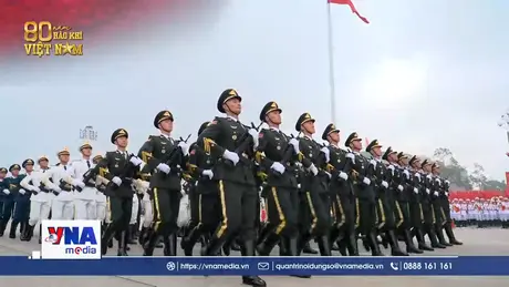 Cận cảnh các khối Quân đội nước ngoài tại Lễ diễu binh kỷ niệm 80 năm Quốc khánh 2/9