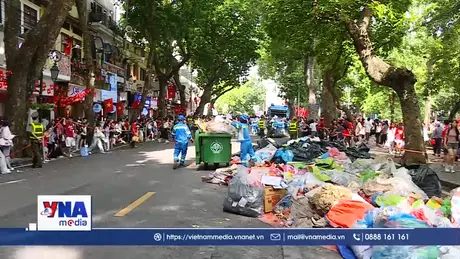 Làm sạch môi trường cho Thủ đô sau đại Lễ A80
