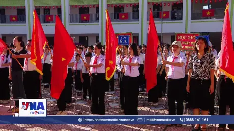 Sẵn sàng cho lễ khai giảng đặc biệt