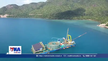 Đóng điện thành công dự án cấp điện từ điện lưới quốc gia ra Côn Đảo