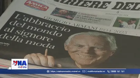 'Ông vua' thời trang Italy Giorgio Armani qua đời