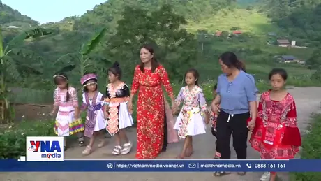 Ngày khai giảng đặc biệt của thầy trò ở điểm trường vùng cao