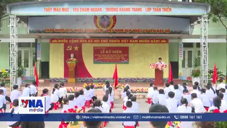 Rộn ràng ngày khai giảng nơi vùng biên cương Tổ quốc