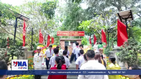 Tưởng niệm 83 năm ngày hy sinh của Tổng Bí thư Lê Hồng Phong