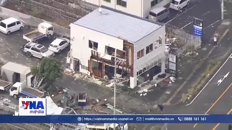 Bão Peipah gây thiệt hại cho Nhật Bản
