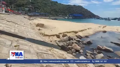 Nước thải sinh hoạt chưa qua xử lý gây ô nhiễm môi trường biển