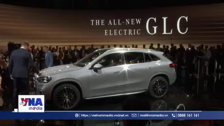 Mercedes-Benz trình làng mẫu xe điện GLC mới