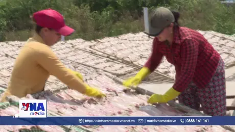 Làng nghề cá khô Gia Thuận giải quyết việc làm cho lao động vùng biển
