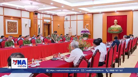 Bộ Chính trị cho ý kiến về công tác chuẩn bị ĐHĐB Công an Trung ương