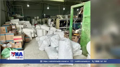 Phát hiện cơ sở sản xuất bỉm và băng vệ sinh giả mạo nhãn hiệu