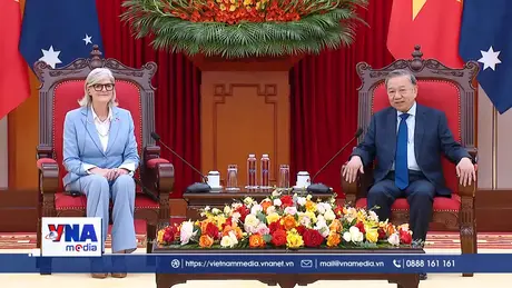 Tổng Bí thư Tô Lâm tiếp Toàn quyền Australia Sam Mostyn