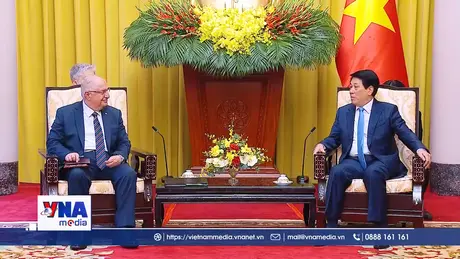 Chủ tịch nước Lương Cường tiếp Bộ trưởng Quốc phòng Thổ Nhĩ Kỳ