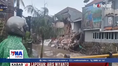Lũ quét nghiêm trọng tại Indonesia