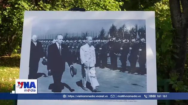 Triển lãm về Chủ tịch Hồ Chí Minh tại Saint Petersburg