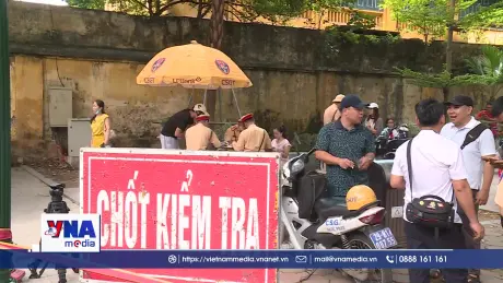 Hà Nội triển khai cao điểm xử lý học sinh, sinh viên vi phạm giao thông