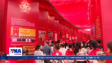 Sức hút từ Triển lãm thành tựu đất nước 80 năm