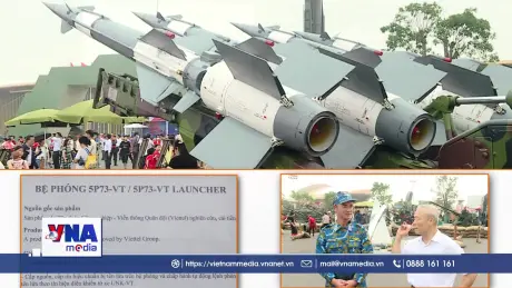 Mãn nhãn dàn khí tài quân sự tại Triển lãm A80