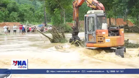 Mưa lớn gây nhiều thiệt hại tại Tuyên Quang 