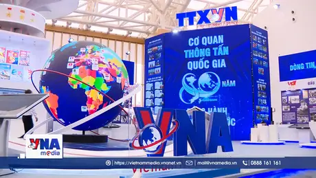 Thông tấn xã Việt Nam tại Triển lãm 80 năm - Dấu ấn và lan tỏa