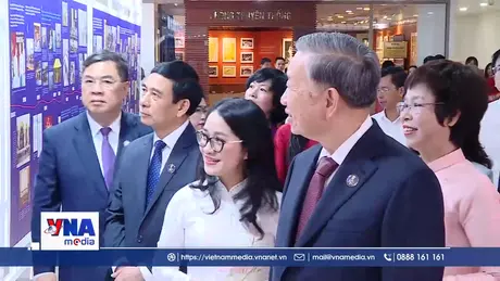 Khoảnh khắc tại Lễ Kỷ niệm 80 năm ngày Truyền thống Thông tấn xã Việt Nam