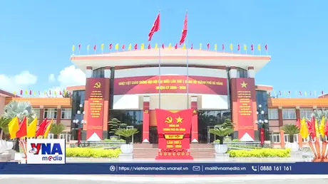 Đà Nẵng rực rỡ cờ hoa hướng về Đại hội Đảng bộ lần thứ I