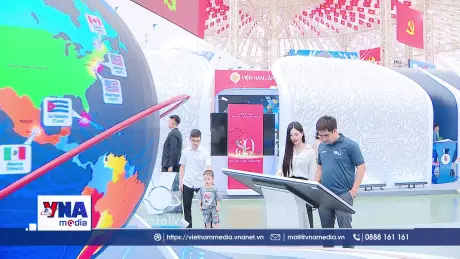 Gian trưng bày TTXVN hiện đại, công phu