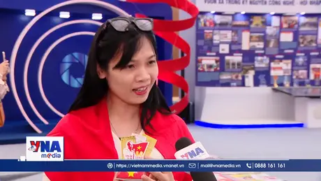 Gian trưng bày TTXVN đậm chất lịch sử 