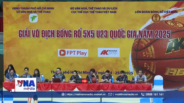 Khởi tranh Giải Bóng rổ 5x5 Quốc gia năm 2025
