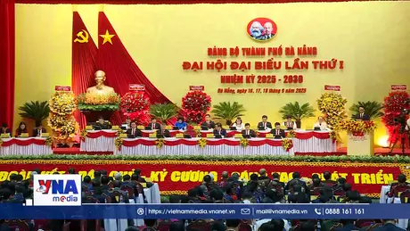 Khai mạc Đại hội Đảng bộ thành phố Đà Nẵng lần thứ I