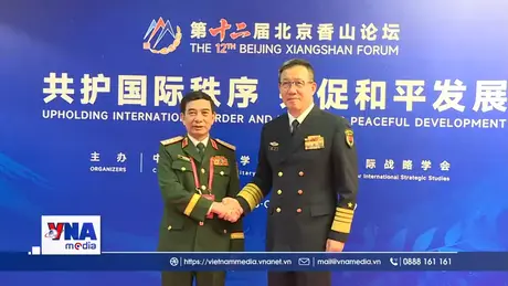 Đại tướng Phan Văn Giang gặp song phương bên lề Diễn đàn Hương Sơn Bắc Kinh lần thứ 12
