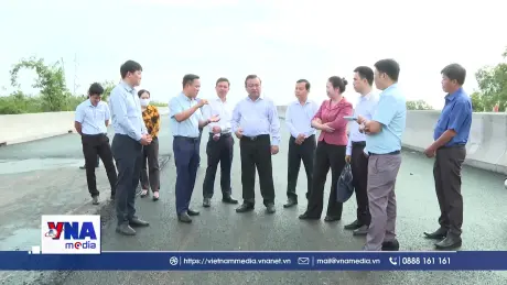 Đoàn Đại biểu Quốc hội Tây Ninh khảo sát các tuyến giao thông trọng điểm