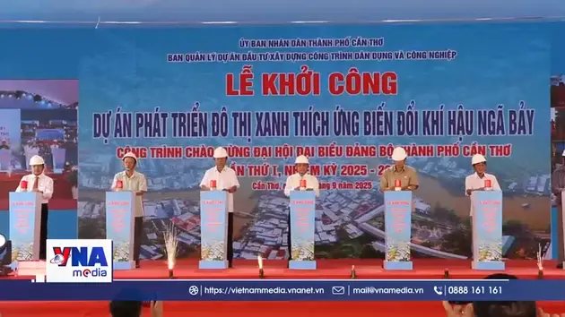 Cần Thơ đầu tư hơn 1.200 tỷ đồng phát triển đô thị xanh